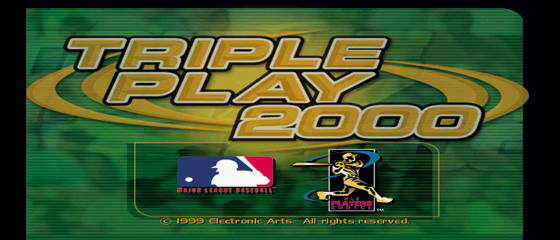 Triple Play 2000 Title Screen